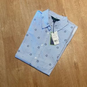 NWT C Wonder striped button down shirt